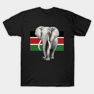 Elephant Flag of Kenya T-Shirt